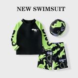  Set bơi QCCC đen khủng long 