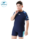  T64 - Set bơi bé trai tay dài - tay ngắn bé trai Sport 30kg -80kg 