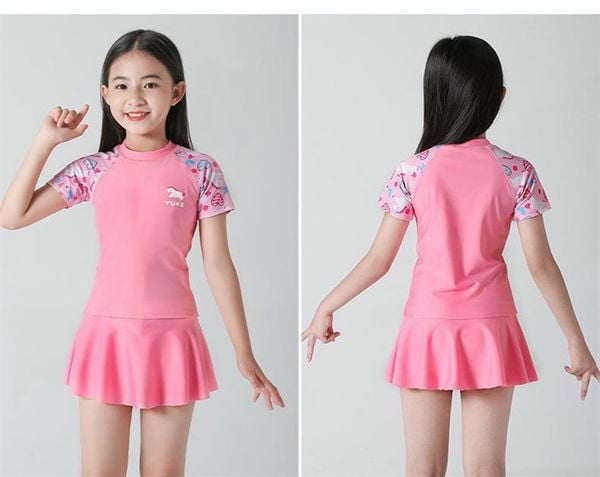 G1 - Bơi rời váy unicorn hồng