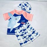  Bộ bơi rời cá mập bé trai 
