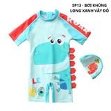  Bơi liền quần khủng long xanh 