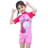  Bơi liền quần kì lân hoa (kèm nón bơi) 