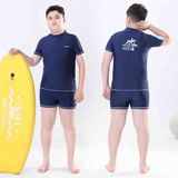  T40 - Set bơi bé trai QCCC tay đùi quần đùi 