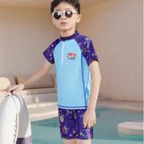  Bơi rời quần khóa kéo robot bé trai (Kèm nón bơi) 