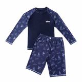  T38 Set Bơi QCCC bé trai tay dài quần ngố 