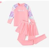  G5 - Set bơi QCCC tay dài váy SMILE 