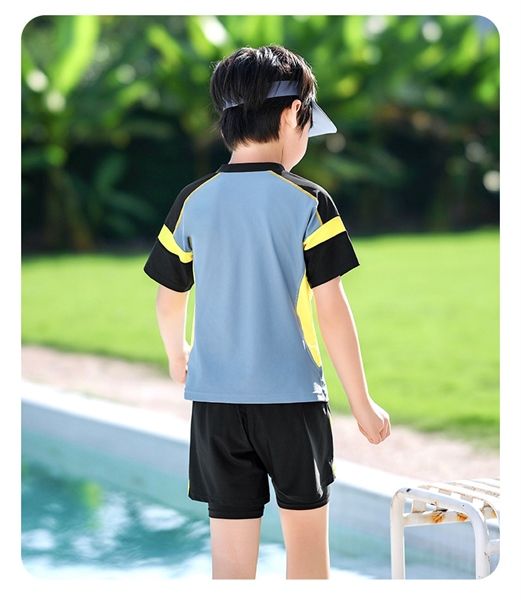 T10 Đồ Bơi Bé Trai Thể Thao Cao Cấp – Vải Siêu Co Giãn, Quần Lót 2 Lớp An Toàn