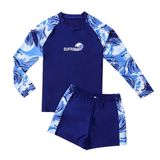  T20 - Set bơi QCCC tay dài bé trai SUFRING 