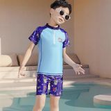  Bơi rời quần khóa kéo robot bé trai (Kèm nón bơi) 