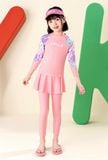  G5 - Set bơi QCCC tay dài váy SMILE 