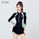  Bơi tay dài Cao cấp Ylike(Tay xanh) 