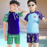  Bơi rời quần khóa kéo robot bé trai (Kèm nón bơi) 