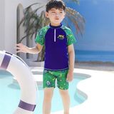  Bơi rời quần khóa kéo robot bé trai (Kèm nón bơi) 