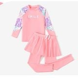  G5 - Set bơi QCCC tay dài váy SMILE 