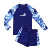  T20 - Set bơi QCCC tay dài bé trai SUFRING 