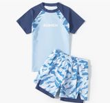  T80 - Set bơi tay ngắn quần đùi bé trai 