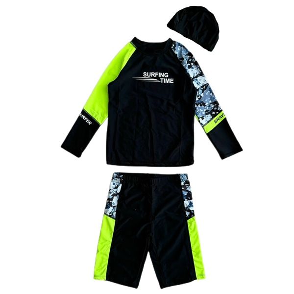 T12 - Set Bơi Bé Trai Huỳnh Quang - Phong Cách Hàn Quốc