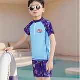  Bơi rời quần khóa kéo robot bé trai (Kèm nón bơi) 