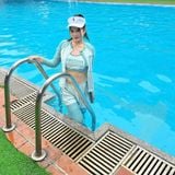  Swimbros - S1 Set bơi nữ tay dài quần dài 4 chi tiết cao cấp 