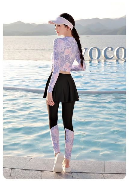 Swimbros - S10 -  Swimwear – Set Đồ Bơi Nữ Thể Thao Cao Cấp -