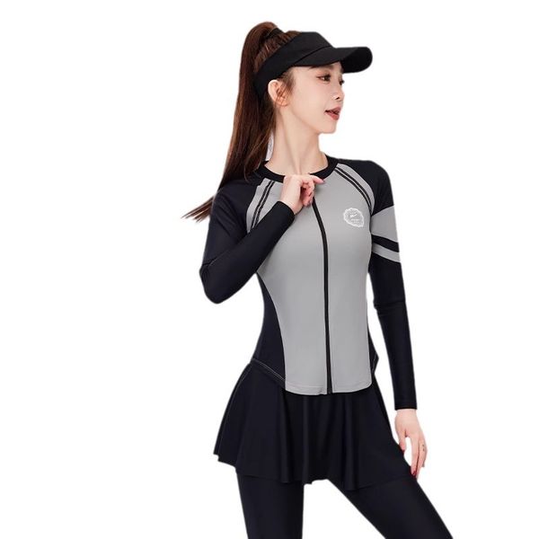 Wimbros - S3 - Set bơi nữ tay dài quần dài cao cấp