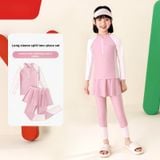  G31 - Set bơi QCCC tay dài quần dài váy SHELLS 