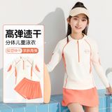  G35 - Set Bơi Cao CấpTay Dài Váy Bé gái 