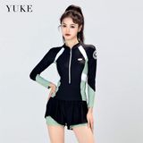  S51 - Bơi tay dài Cao cấp Ylike(Tay Đen) 