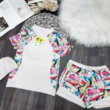  G77 - Bơi tay đùi quần đùi bé gái 