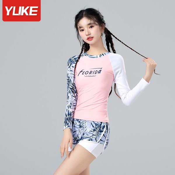 G87 - Đồ Bơi Nữ Dài Tay Thể Thao YLIKE