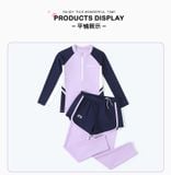  G89 - Đồ Bơi Trẻ Em Dài Tay Yidiqi - Phong Cách Hàn Quốc 