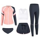  SwimBros S95 - Set bơi nữ tay dài quần dài chống nắng - Baby Shark Shop 