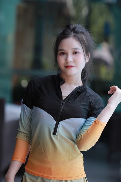 Swimbros - S15 - Set bơi nữ tay dài năng động cao cấp