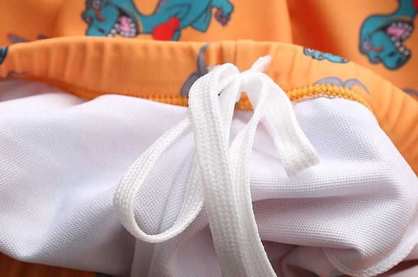 T28 - Set Bơi Bé Tay Dài Quần Lửng Cao Cấp Khủng Long