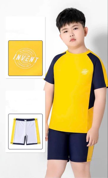 T30 Đồ Bơi Bé Trai Năng Động Tay Đùi Quần Đùi