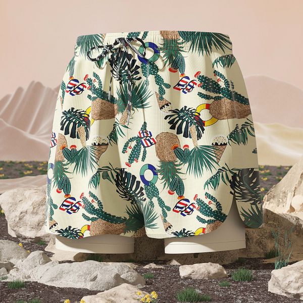 Swimbros B3 - Quần bơi nam 2 lớp chất liệu thoáng mát