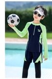  T6 - Set bơi QCCC tay dài quần dài bé trai 