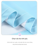  T62 - Bơi tay dài quần đùi bé trai I Love Sea 