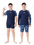  T64 - Set bơi bé trai tay dài - tay ngắn bé trai Sport 30kg -80kg 