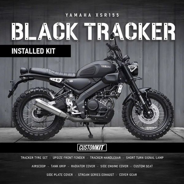 CustomKit Modern Tracker Yamaha XSR155 (510 Garage Updated)
