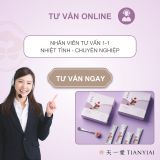  Men vi sinh phụ khoa - Lợi khuẩn nam việt quất Ái Mỹ Môi - Tianyiai 2 hộp(15 gói/hộp) 