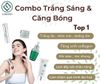  Combo Trắng Da và Căng Bóng 