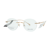  Gọng Kính Thời Trang Bolon Unisex Dáng Tròn Bt1590 