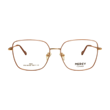  Gọng Kính Thời Trang MERCY Kim Loại Dáng Phi Hình Học Unisex 6106 