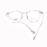  Gọng Kính Thời Trang MERCY TR90 & Titanium Dáng Tròn Nữ 23616 