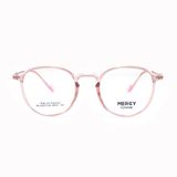  Gọng Kính Thời Trang MERCY TR90 & Titanium Dáng Tròn Unisex 23623 