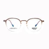  Gọng Kính Thời Trang MERCY TR90 & Titanium Dáng Tròn Unisex 23623 