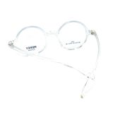  Gọng Kính Thời Trang MERCY Nhựa TR90 Dáng Tròn Unisex 3504 