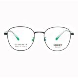  Gọng Kính Thời Trang MERCY Titanium Dáng Tròn Unisex 5327 