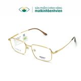  Gọng Kính Thời Trang MERCY Titanium Dáng Chữ Nhật Góc Đa Giác Nam 56120 